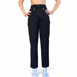Classic Black Women's Rockies Straight Leg Jeans